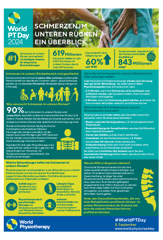 WPTD2024-InfoSheet1-SCHMERZEN IM UNTEREN RÜCKEN: EIN ÜBERBLICK