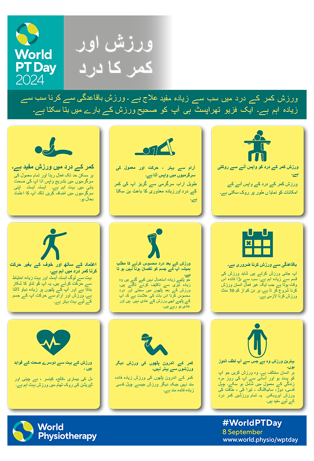 WPTD2024-InfoSheet4-ورزش اور کمر کا درد