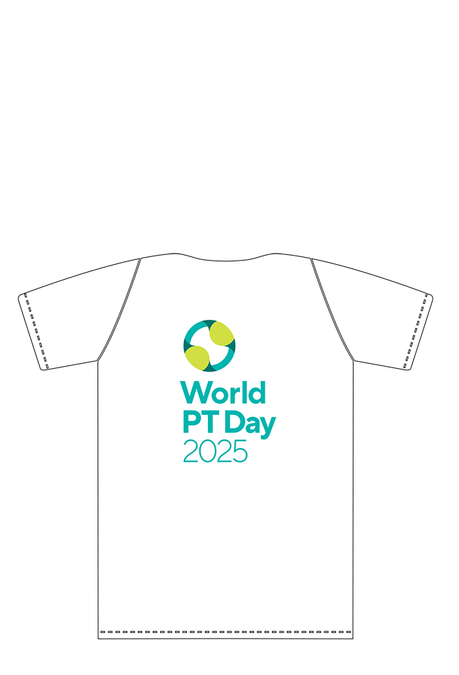 Thumbnail for World PT Day 2025 t-shirt