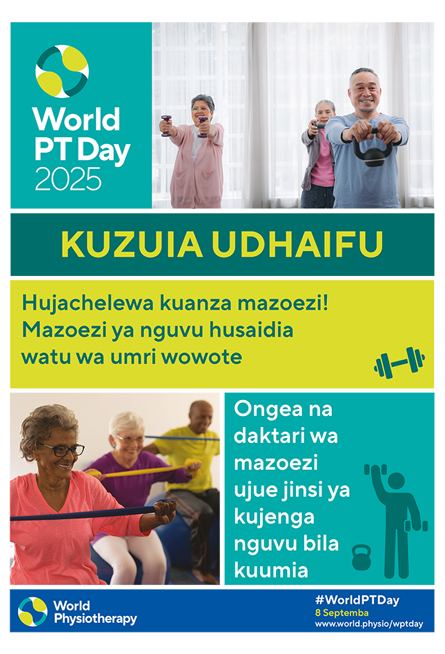 World PT Day 2025 Poster 3