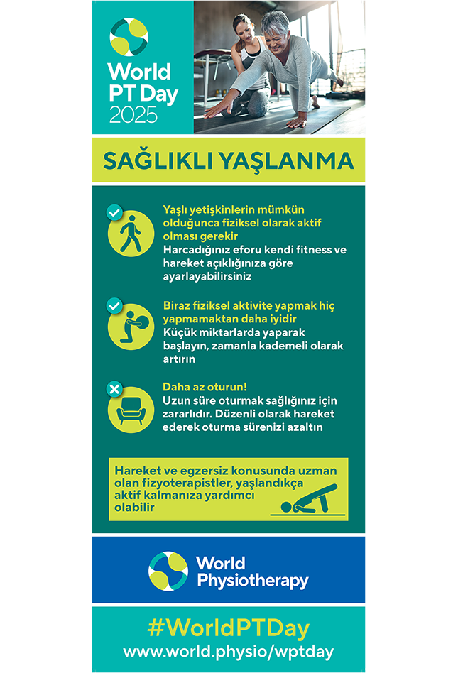 World PT Day 2025 Roller banner 1
