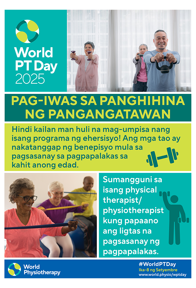 World PT Day 2025 Poster 3