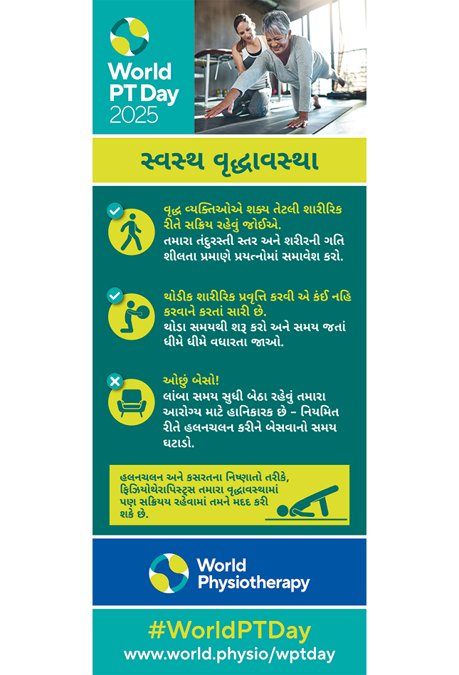 World PT Day 2025 Roller banner 1