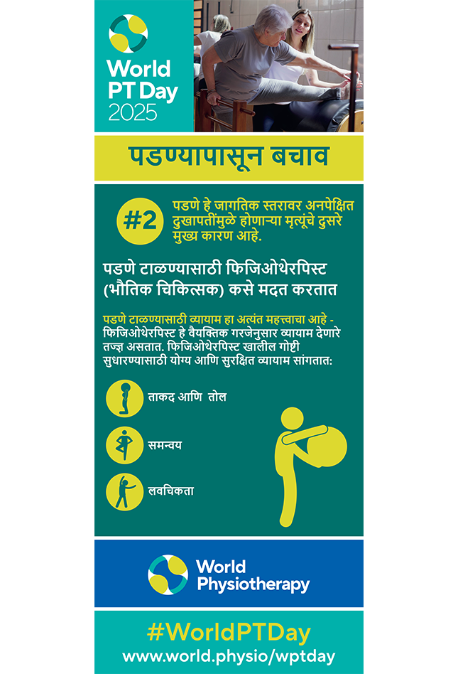 World PT Day 2025 Roller banner 2