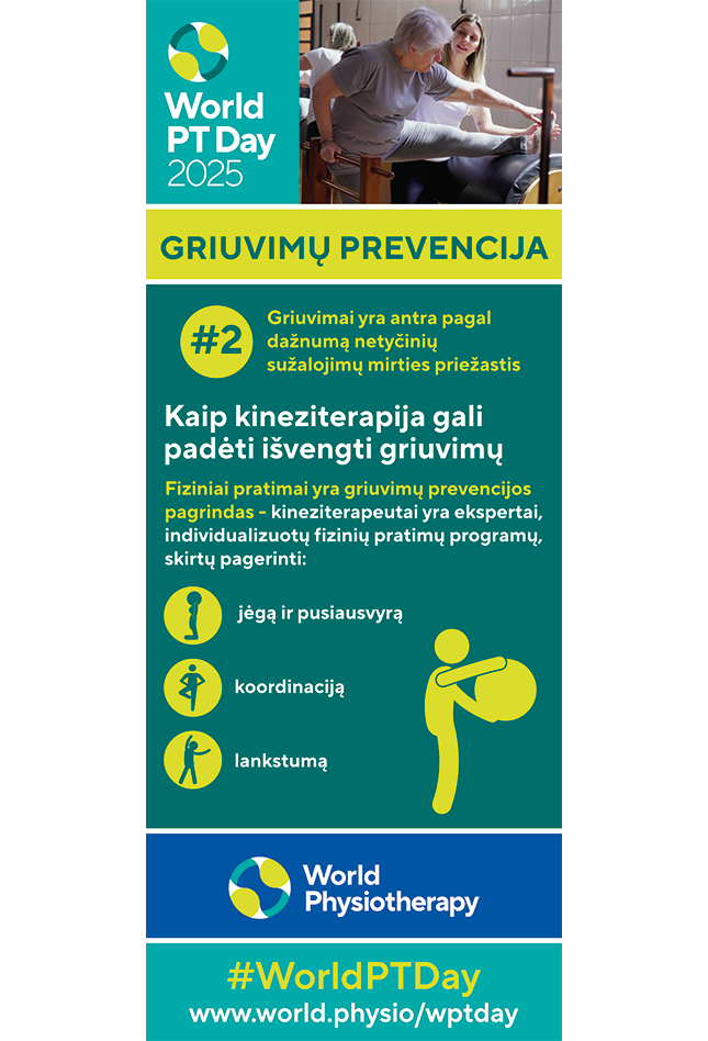 World PT Day 2025 Roller banner 2