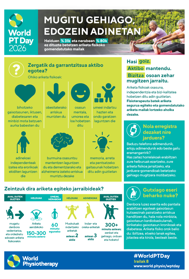 Information sheet 4: Move more, at every age (A4) thumbnail