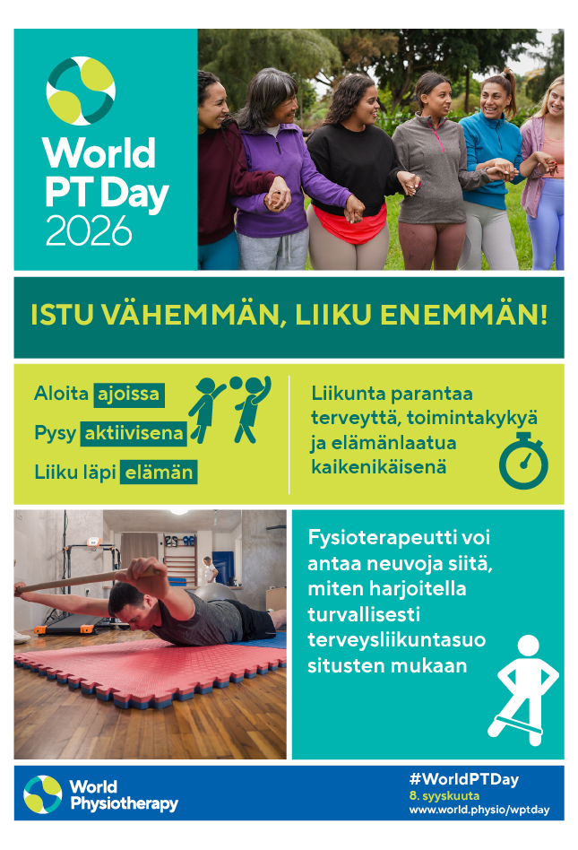 Poster 3: ISTU VÄHEMMÄN, LIIKU ENEMMÄN! thumbnail
