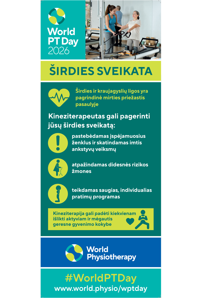 Roller banner 1: ŠIRDIES SVEIKATA