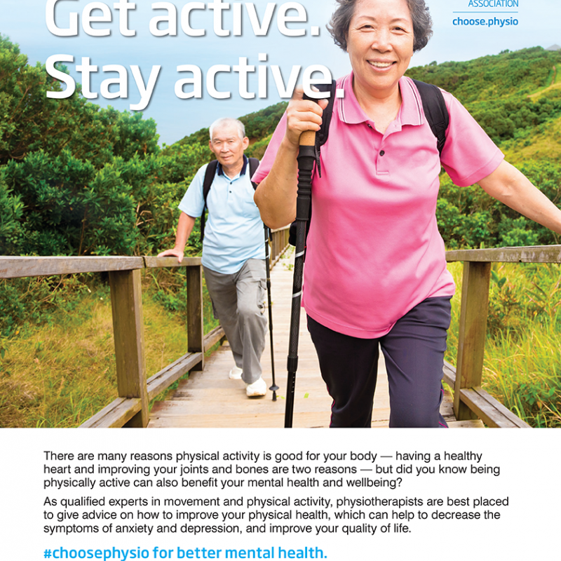  Photograph showing a celebration held in Australia to mark World PT Day 2018