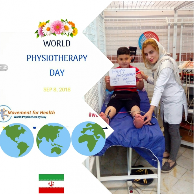 Photograph of World PT Day 2018 celebration in Iran
