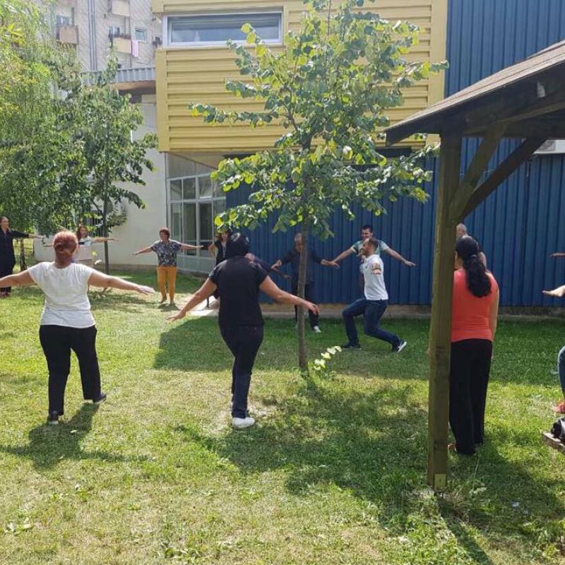 Photograph of World PT Day 2018 celebration in Kosovo