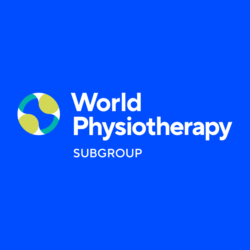 Logotipo del subgrupo mundial de fisioterapia