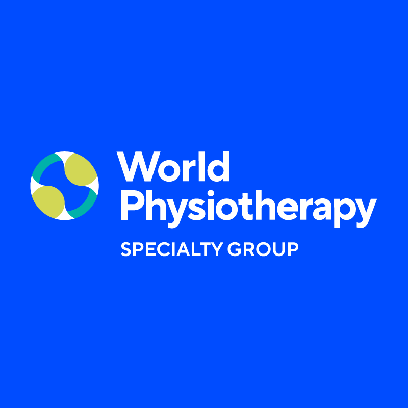 Logotipo del grupo de especialidad de fisioterapia mundial