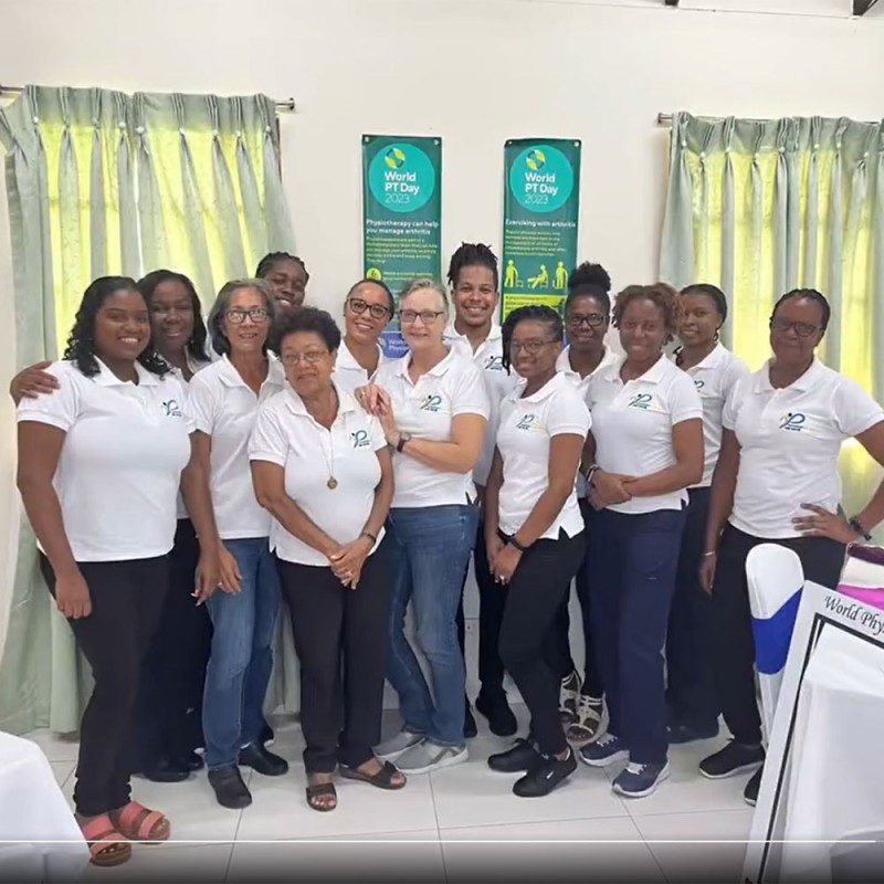 World PT Day 2023 celebrations in St Lucia