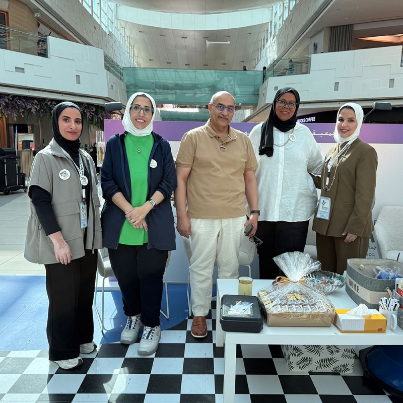 Photo showing activities held for World PT Day 2025 in Kuwait