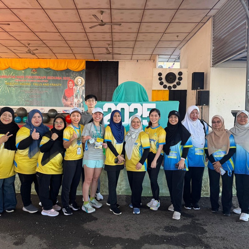 Photo showing activities held for World PT Day 2025 in Malaysia