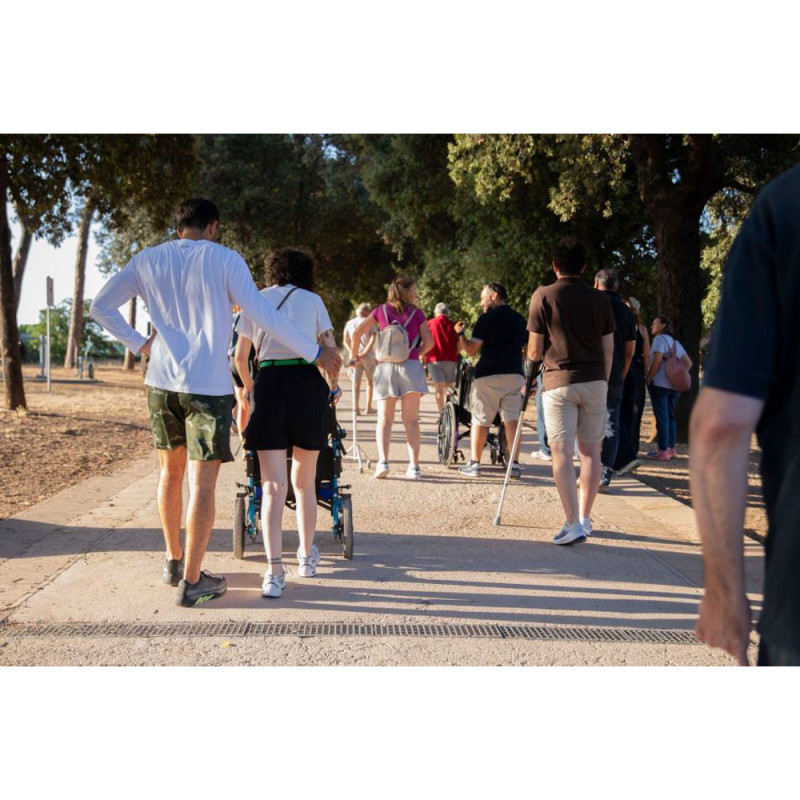Photo showing activities held to mark World PT Day 2026 in Italy