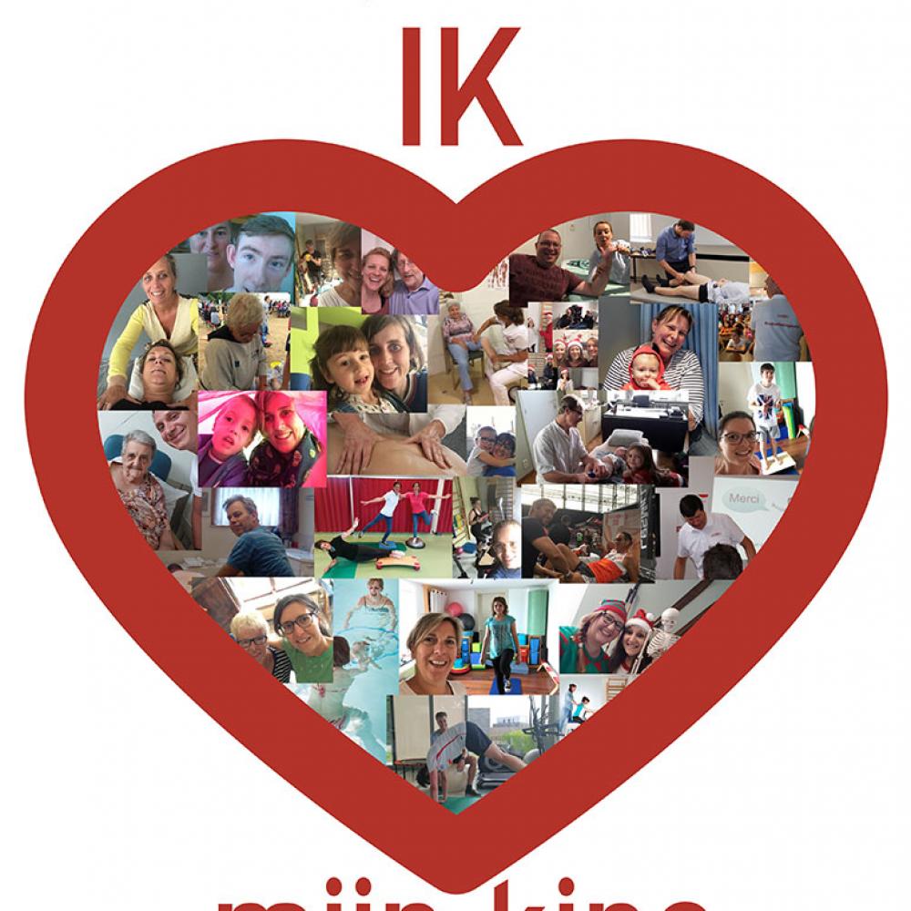 Photograph showing a celebration held in Belgium to mark World PT Day 2018