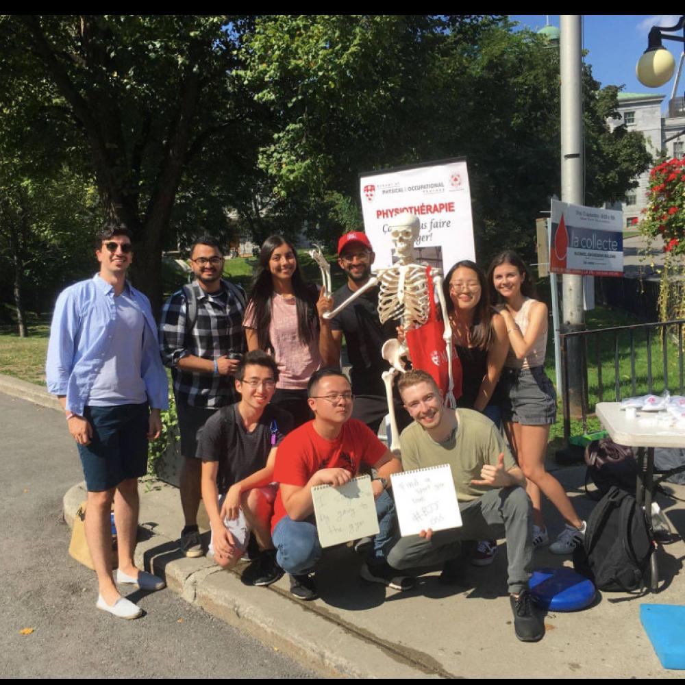 Photograph of World PT Day 2018 celebration in Canada