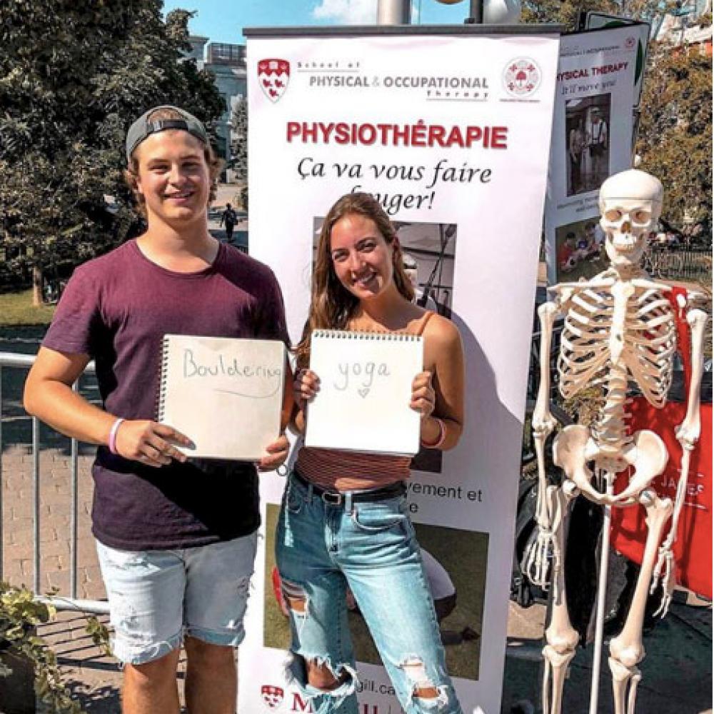 Photograph of World PT Day 2018 celebration in Canada