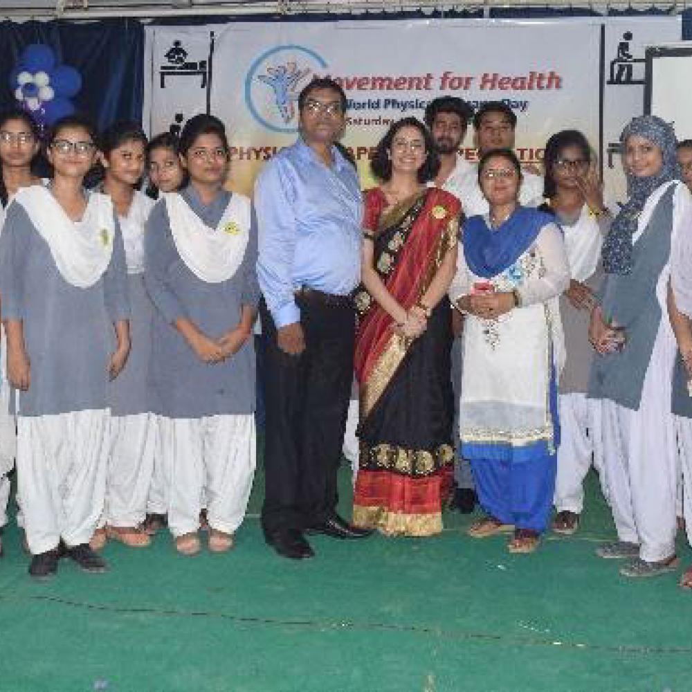 Photograph of World PT Day 2018 celebration in India