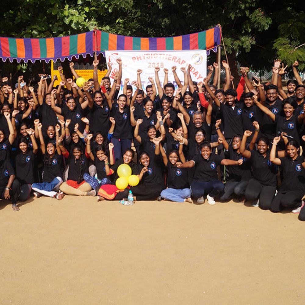 Photograph of World PT Day 2018 celebration in India