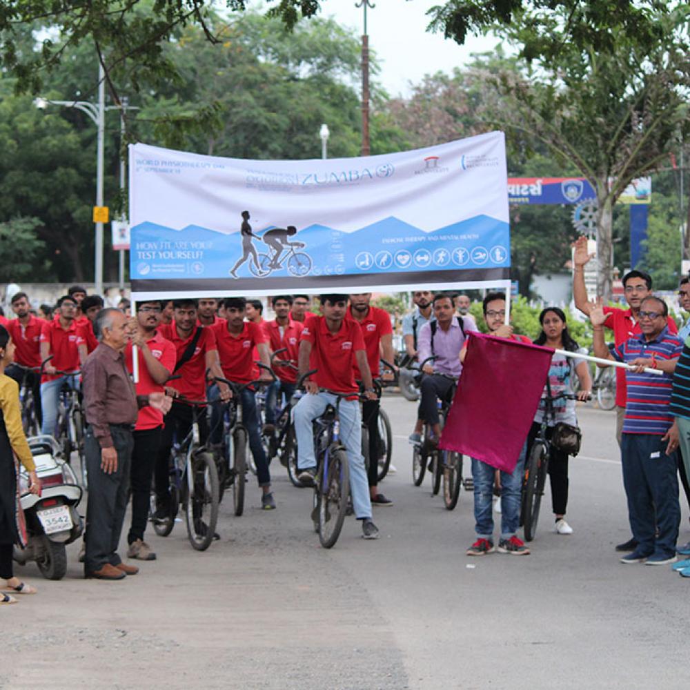 Photograph of World PT Day 2018 celebration in India