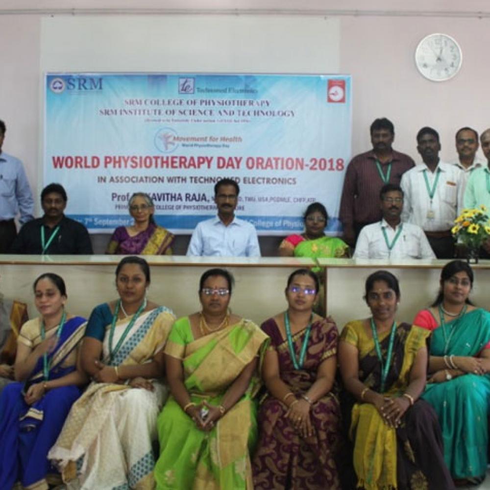 Photograph of World PT Day 2018 celebration in India