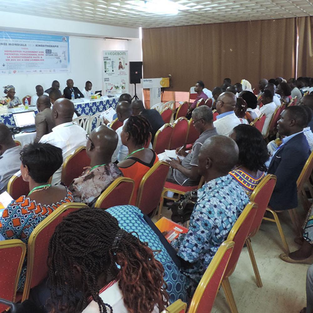 Photograph of World PT Day 2018 celebration in Ivory Coast