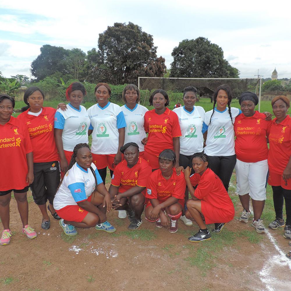 Photograph of World PT Day 2018 celebration in Ivory Coast