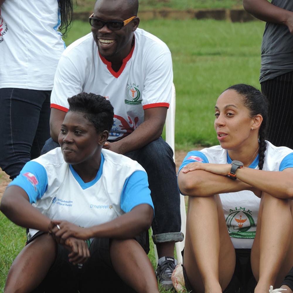 Photograph of World PT Day 2018 celebration in Ivory Coast