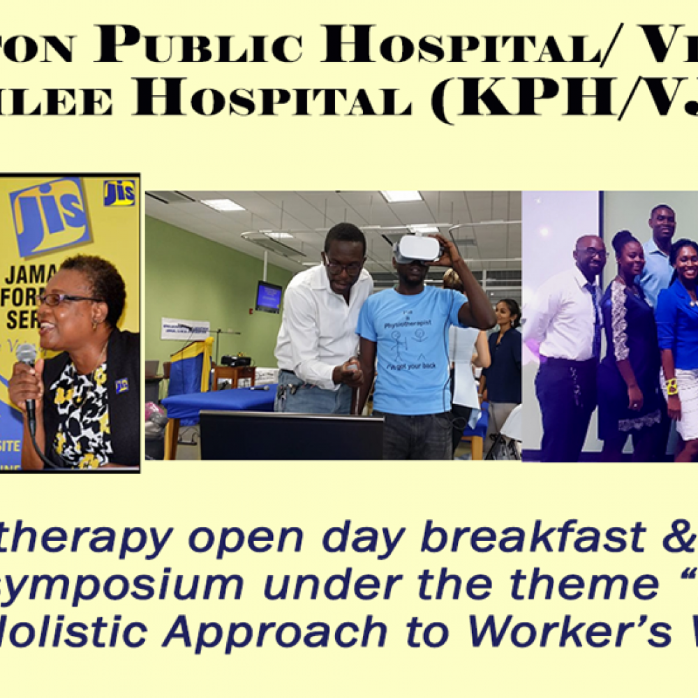 Photograph of World PT Day 2018 celebration in Jamaica