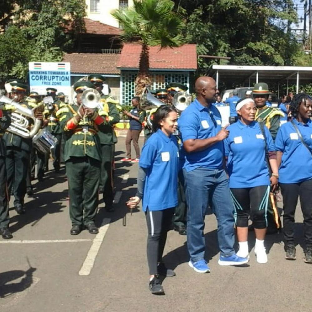 Photograph of World PT Day 2018 celebration in Kenya