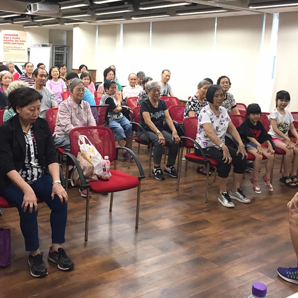 Photograph of World PT Day 2018 celebration in Macau