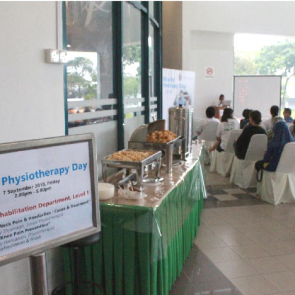 Photograph of World PT Day 2018 celebration in Malaysia