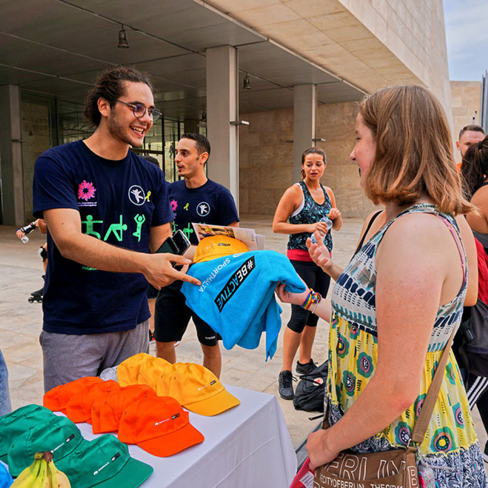Photograph of World PT Day 2018 celebration in Malta