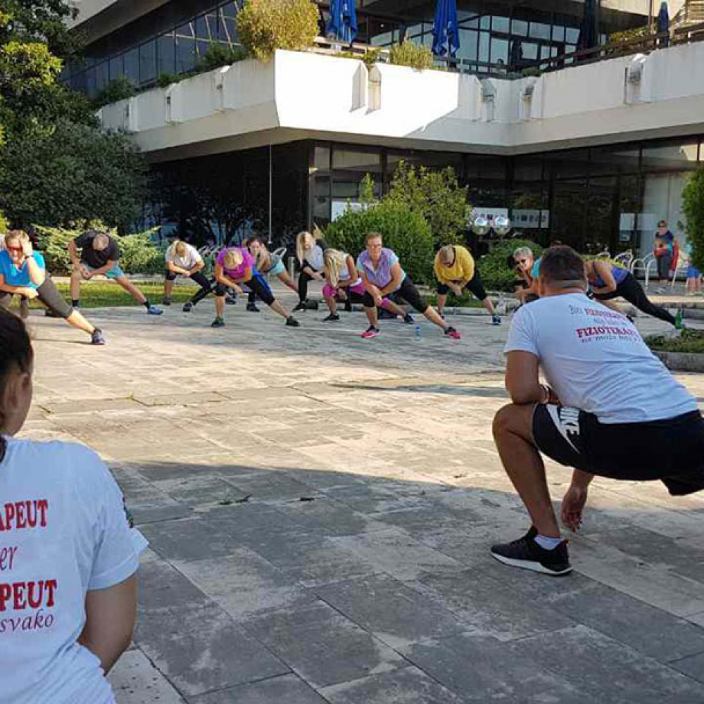 Photograph of World PT Day 2018 celebration in Montenegro