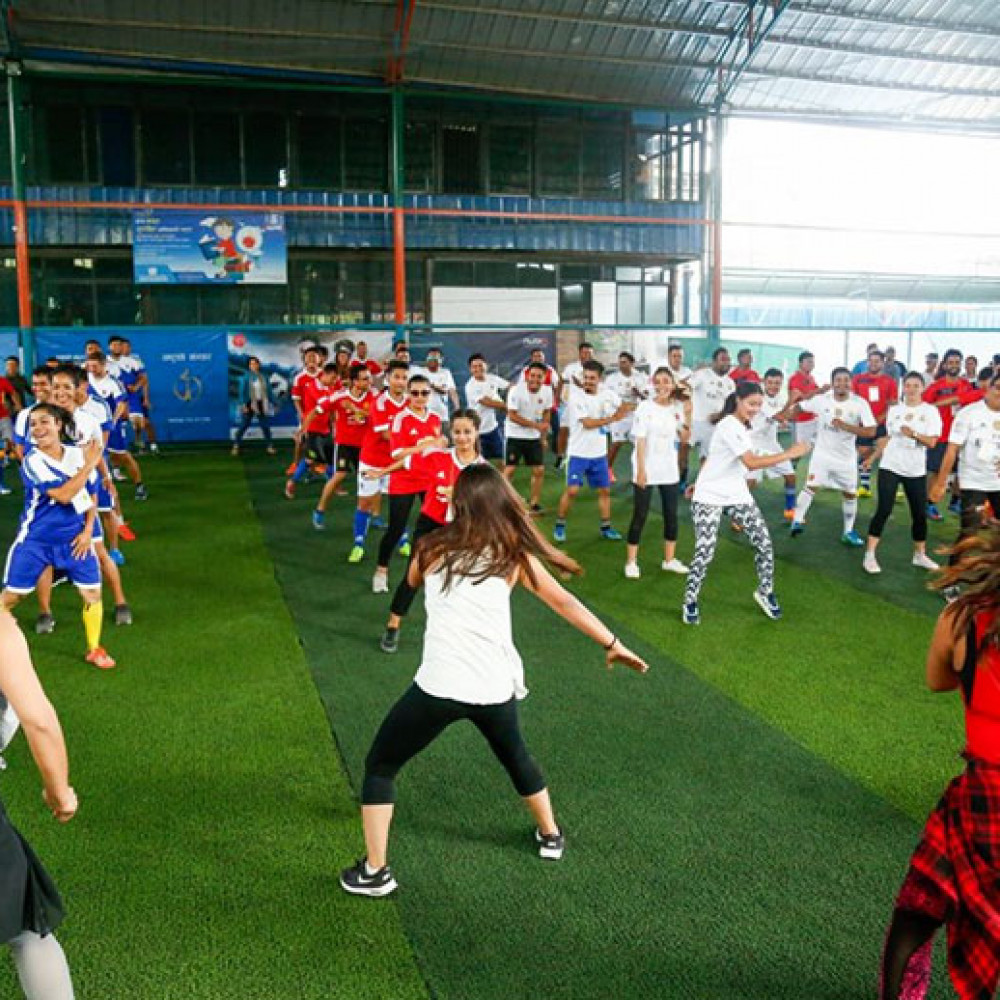 Photograph of World PT Day 2018 celebration in Nepal