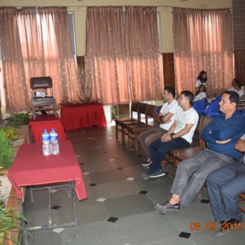 Photograph of World PT Day 2018 celebration in Nepal