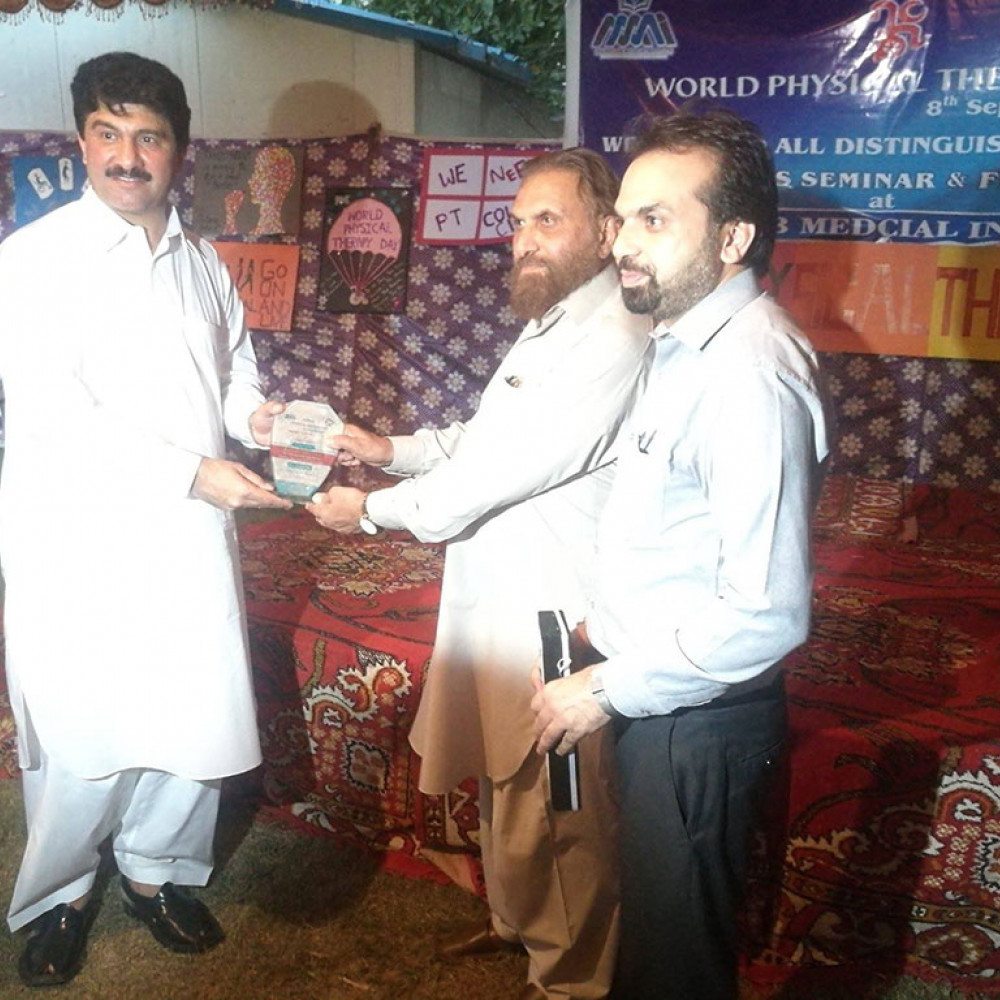 Photograph of World PT Day 2018 celebration in Pakistan