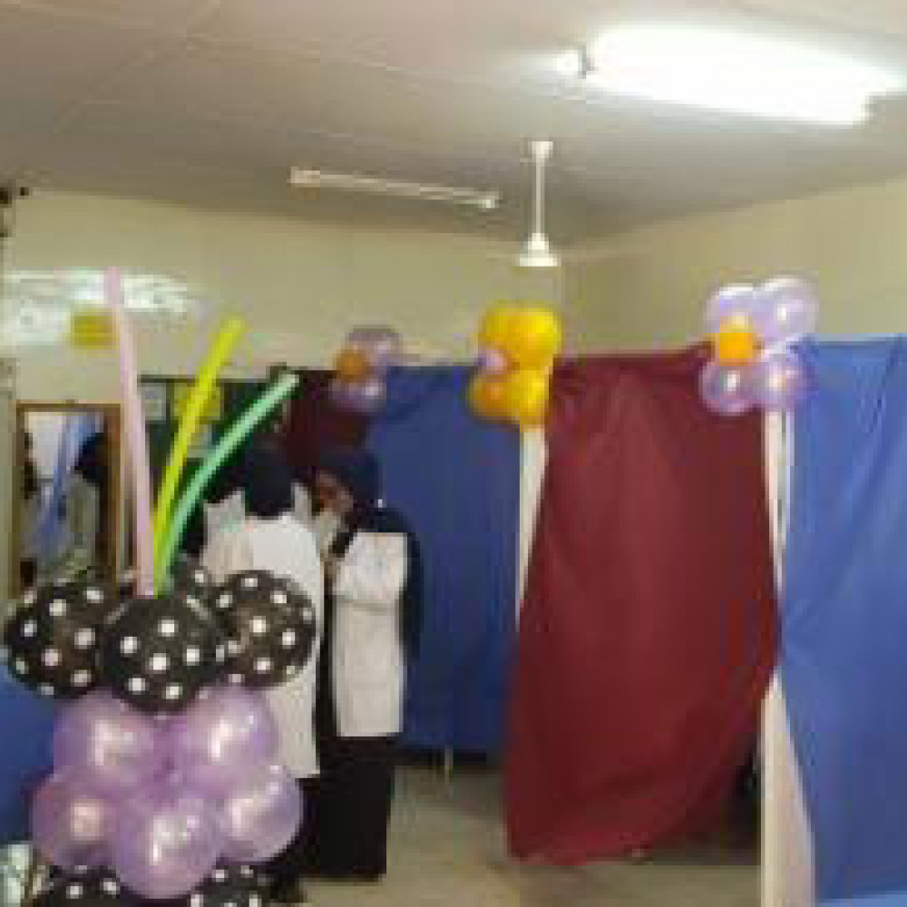 Photograph showing a celebration held in Sudan to mark World PT Day 2018