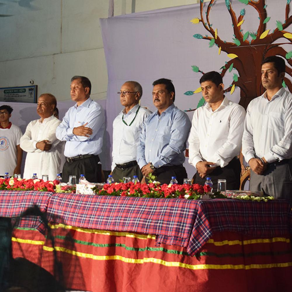 Photograph showing one of the celebrations held by the Bangladesh Physiotherapy Association to mark World PT Day 2019