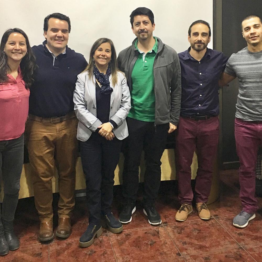 Photograph showing one of the celebrations held in Chile to mark World PT Day 2019