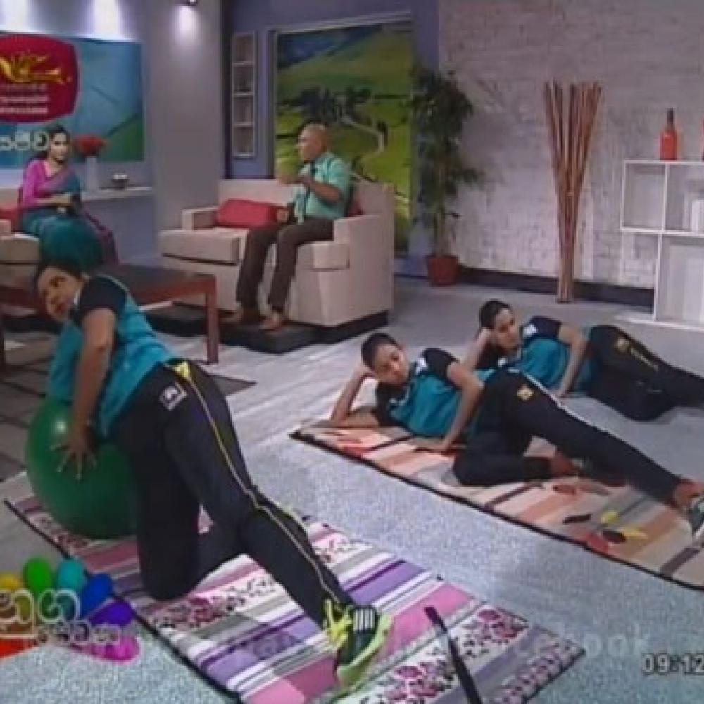 Photograph showing a celebration held in Sri Lanka to mark World PT Day 2019