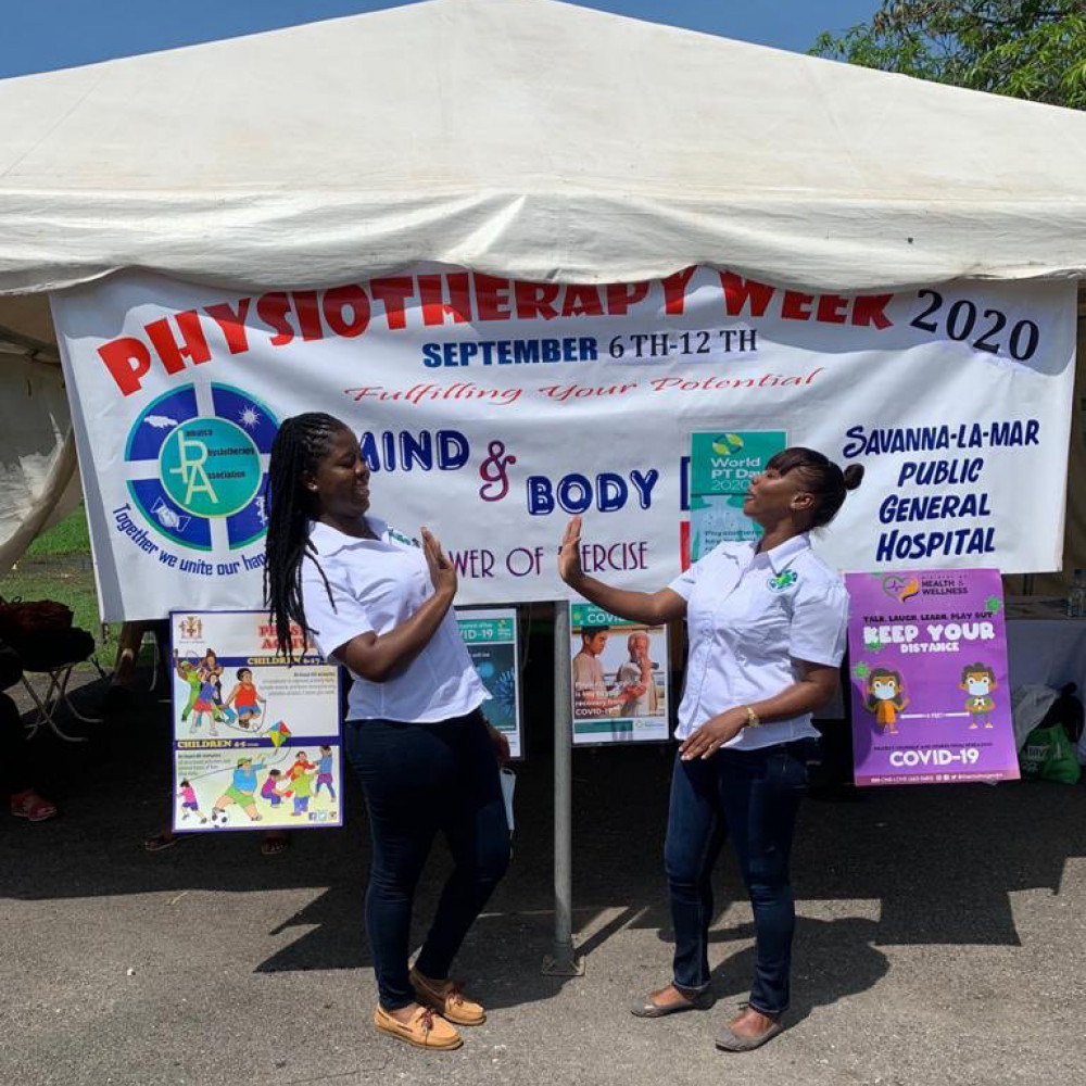 World PT Day 2020 at the Savanna-La-Mar physiotherapy department