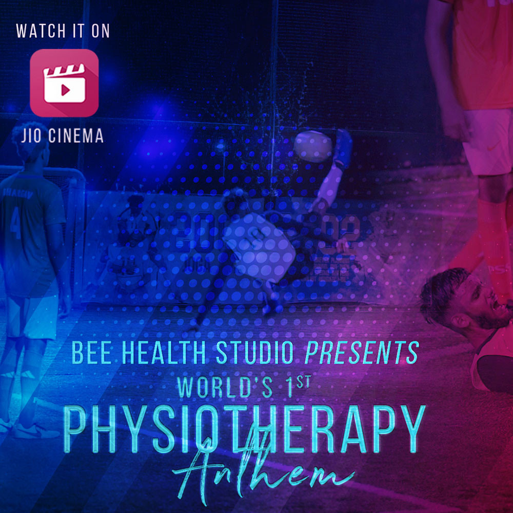 Imagen del himno de fisioterapia de BEE Health Studio lanzado para el Día Mundial del PT 2020