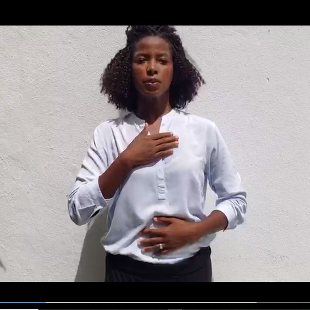 Gambar dari video yang diproduksi oleh Asosiasi Fisioterapis Bahamas untuk Hari PT Sedunia 2020