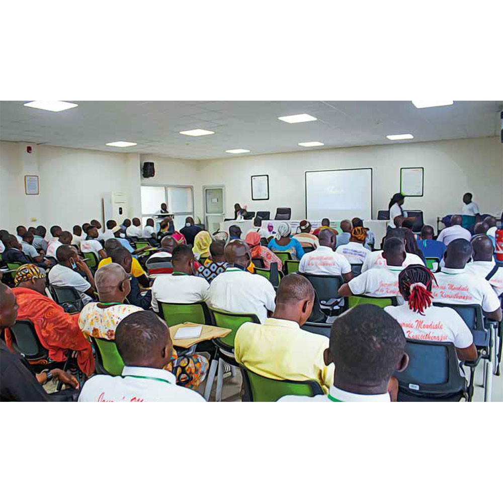 Activities held by Ivorian Association of Masseurs-Kinesitherapists to mark World PT Day 2022