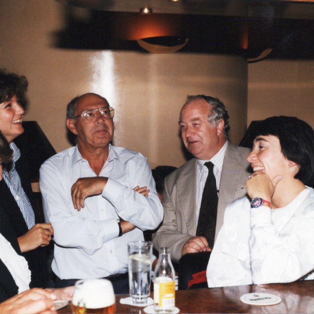 David Teager en la reunión de SLCP en 1990