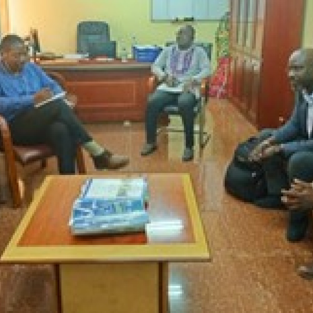 Reunión con representantes del Ministerio de Salud de Sierra Leona
